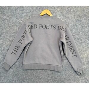 Taylor Swift Concert Sweatshirt Womens Small Poets I Love You Fleece TS Sweater